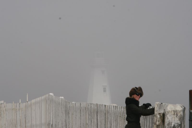 Am nchsten Morgen ist es neblig, was uns nicht hindert, CAPE SPEAR, dem stlichsten Punkt Nordamerikas, einen Besuch abzustatten