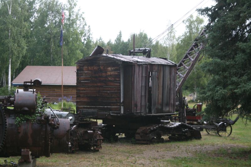 und uralte Goldgrberbagger