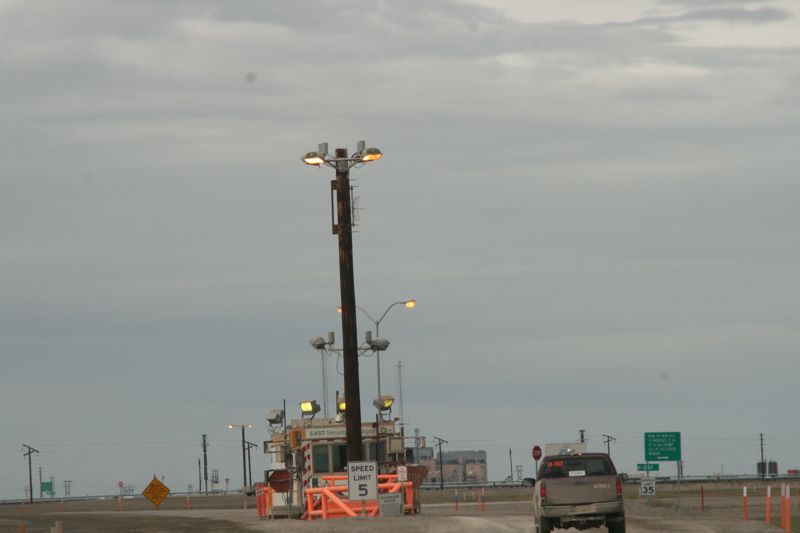Ceck point fr die Fahrt nach Prudhoe Bay und zum Arctic Ocean 