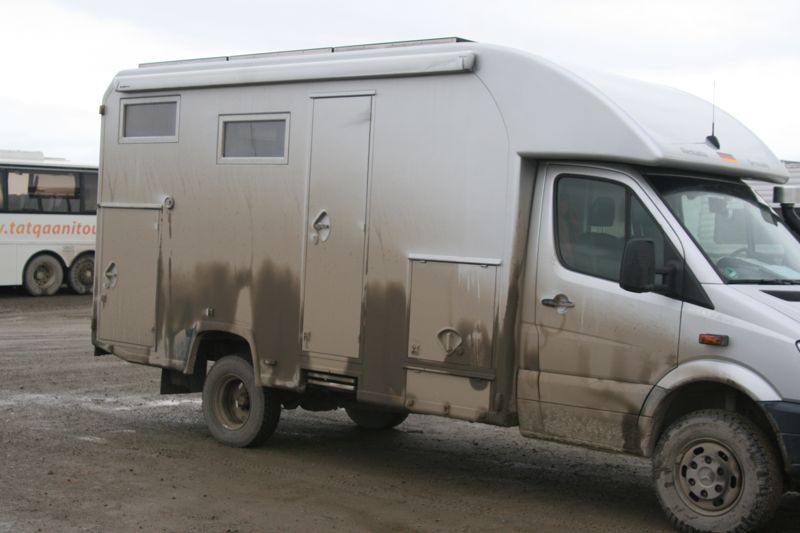 und so sieht mein PM nach 414 milse Dalton Highway aus