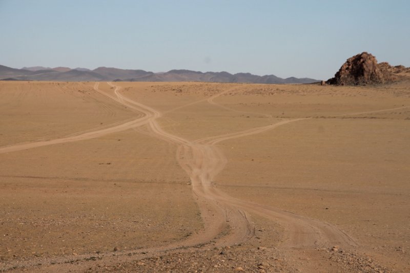 A 0304. Haupt- und einzige Strasse von der Chovd, Mongolei nach Russland