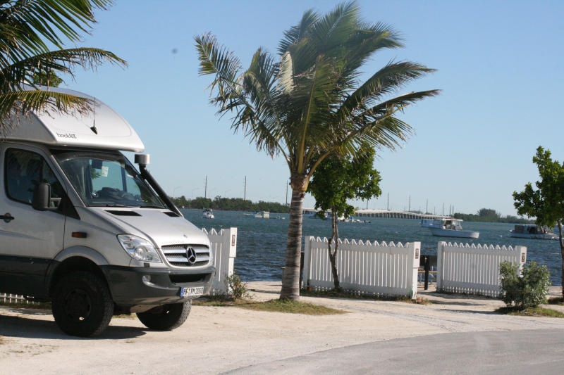 Campsite in Key West, 120 bucks plus tax