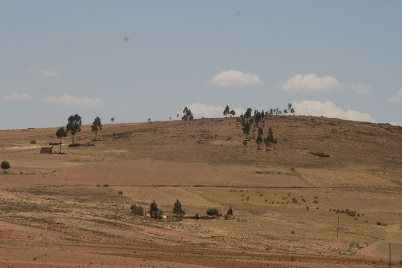 Toscanalandchaft auf dem Weg runter nach Sucre, 2.800 m