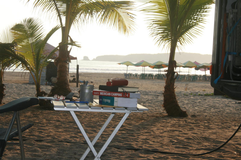 Boca-Beach bei Melaque, angekommen fr 2 Tage