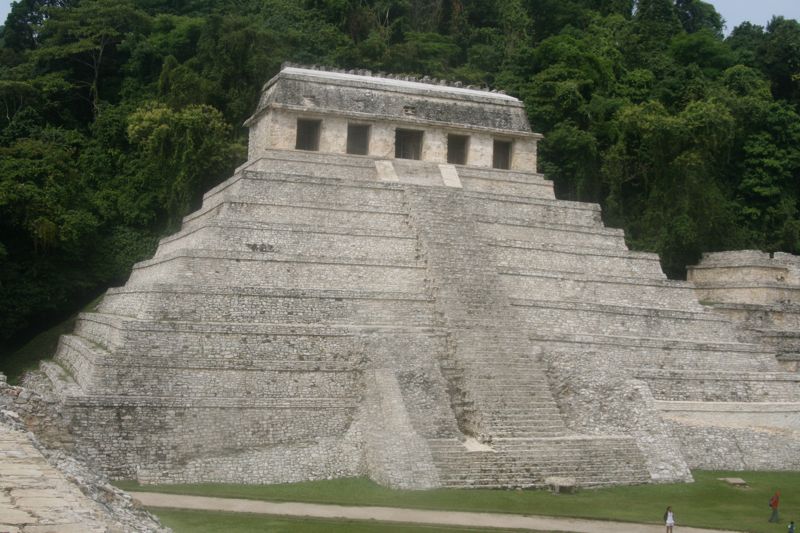 el templo de las inscripciones