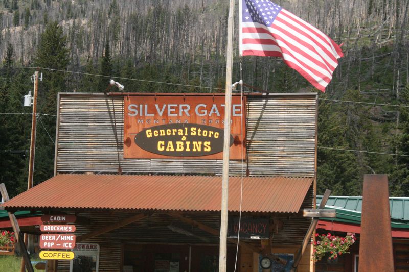 Cowboyfeeling am bergang von Wyoming zu Montana