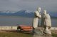 Puerto Natales. Erinnerung an den Salesianer und Missionar Alberto de Agostini.