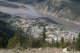 Dawson City vom Dome aus. Zusammenfluss von Yukon- und Klondike-River