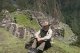 Machu Picchu, Gesamtberblick von der Htte des Verwalters des Grabfelsens