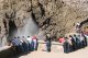 das highlight Bufadora. Die Zuschauer waren fotoergiebiger als die Wasserfontnen