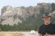 erster starker Eindruck vom Mt. Rushmore, the stony president faces