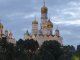 Moskau. Erlserkathedrale am Abend