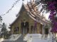 Letzter Tag in Luang Prabang: krnender Abschluss mit Besichtigung des Knispalastes. Hier der Ho Pha Bang, der die restaurierte Buddhastatue aufnehmen wird.