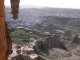 Blick vom Meherangarh Fort auf die blaue Stadt